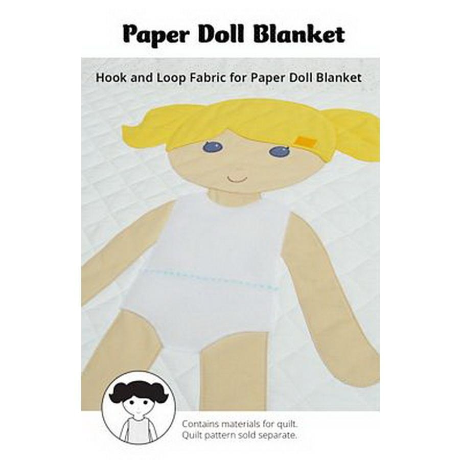 Paper Doll Blanket Hook And Loop Fabric 10 Pack