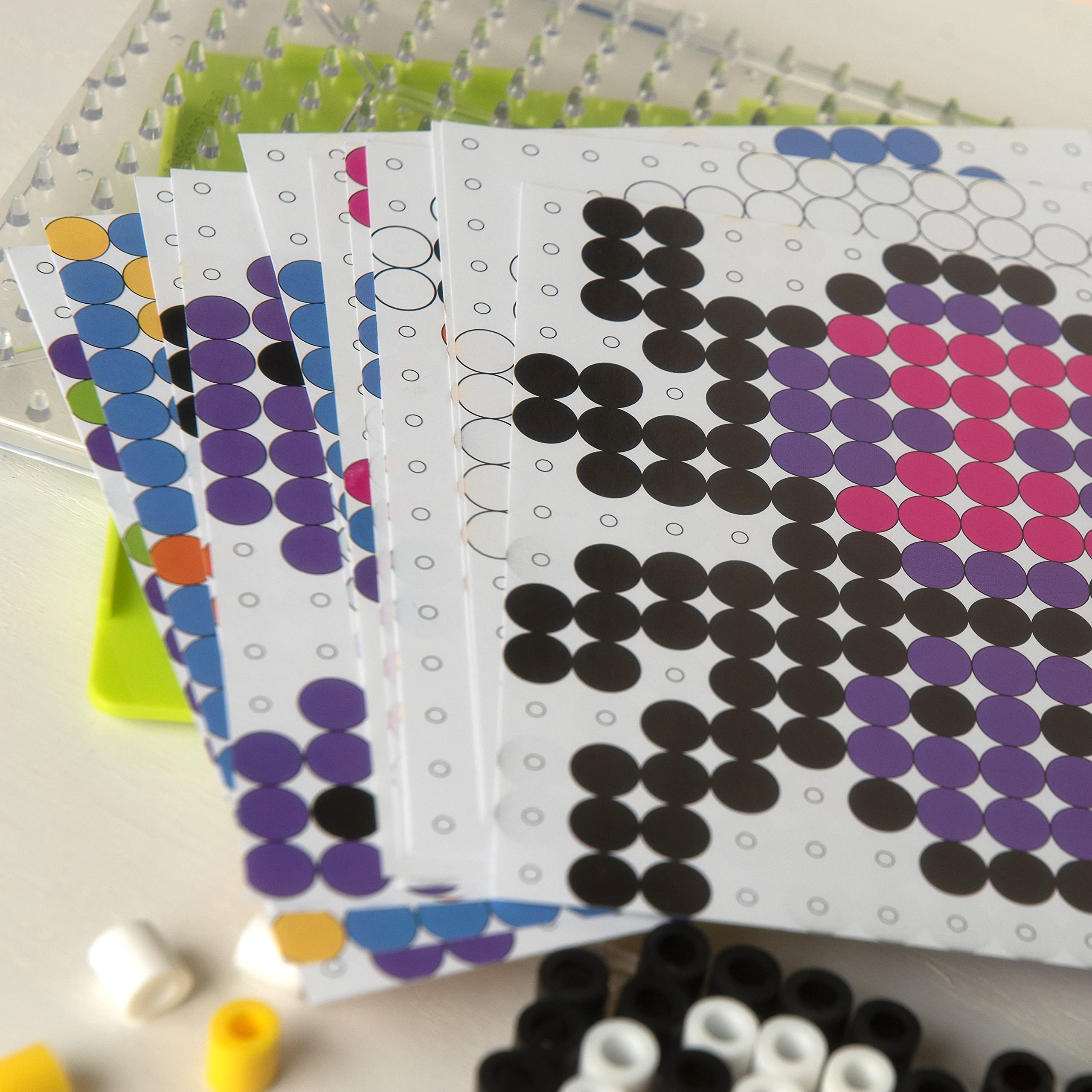 Biggie Beads Printable Blank Pattern