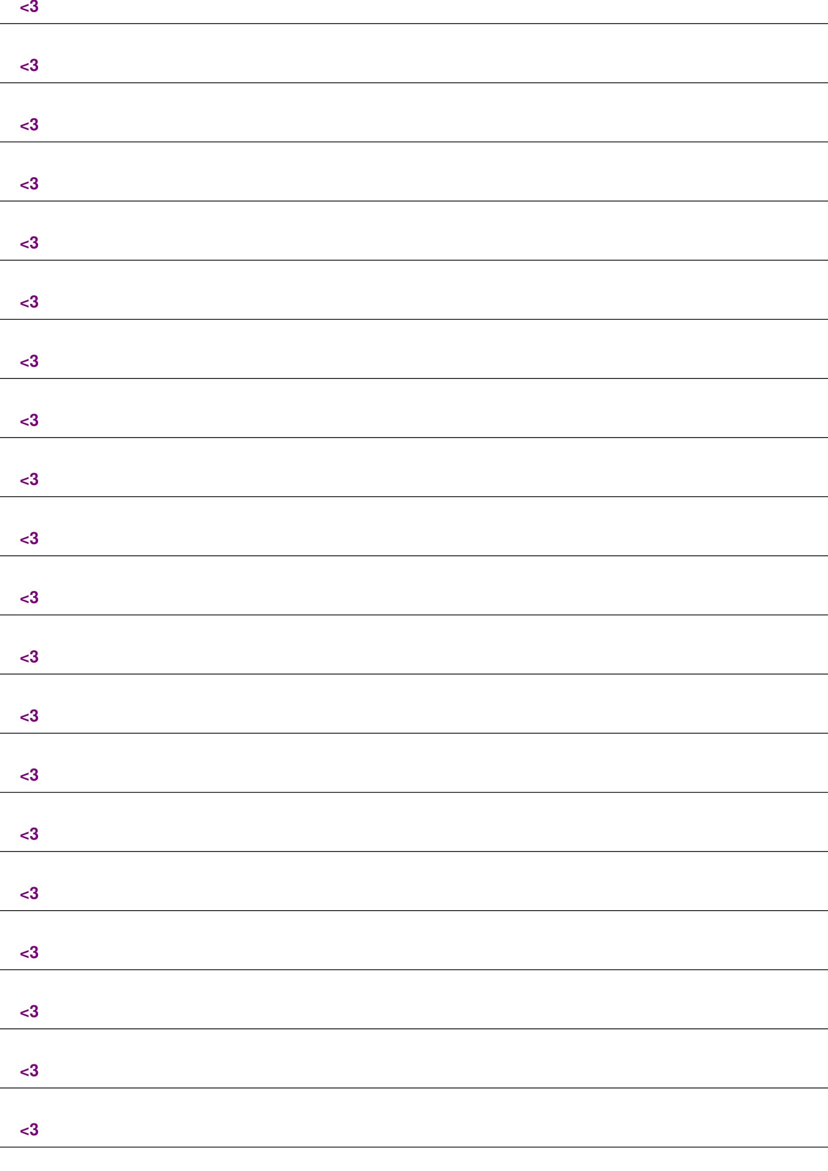 Blank Free Printable Lined Paper Downable