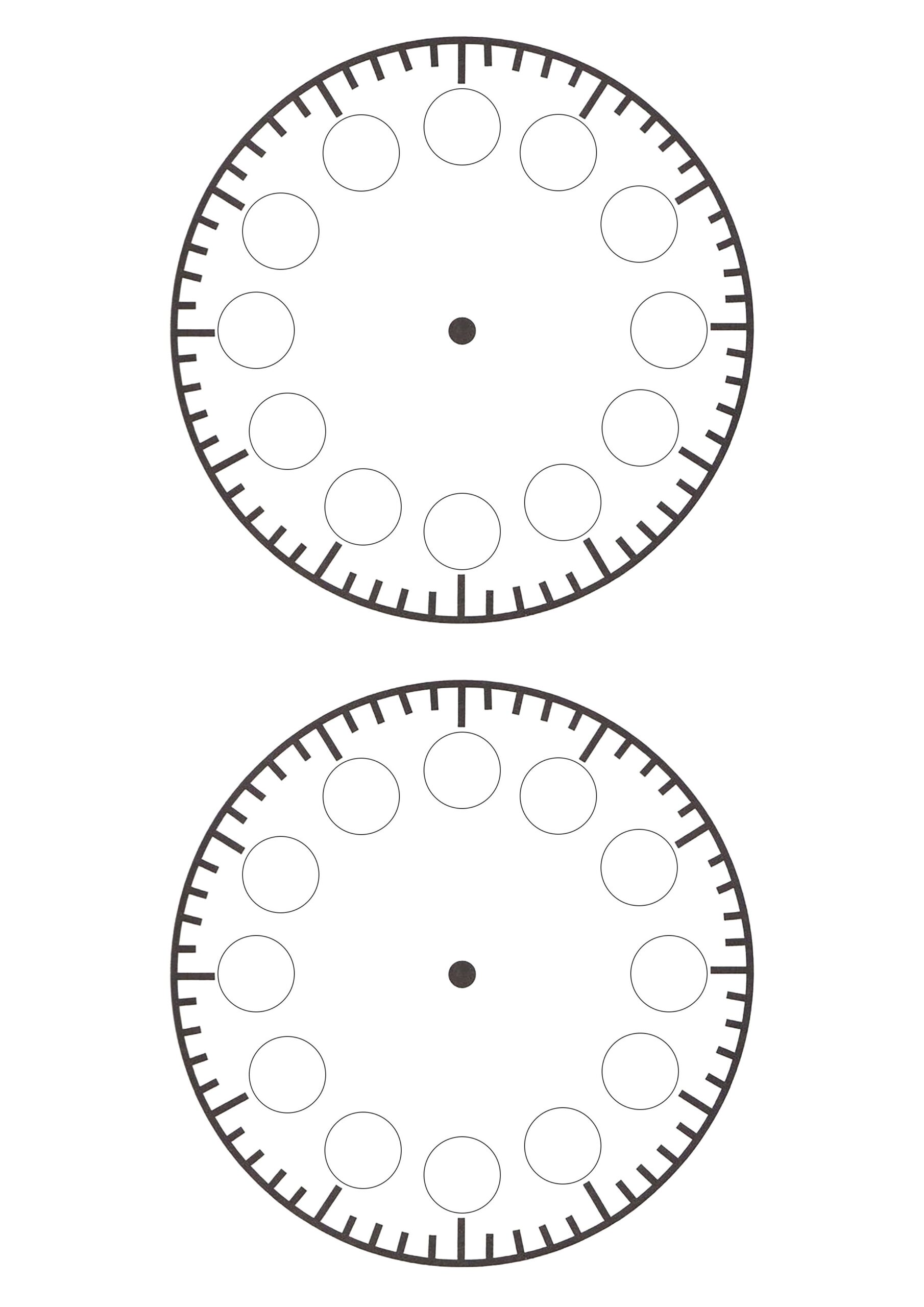 Printable Telling Time Worksheets And IKEA TROMMA Clock Face Template