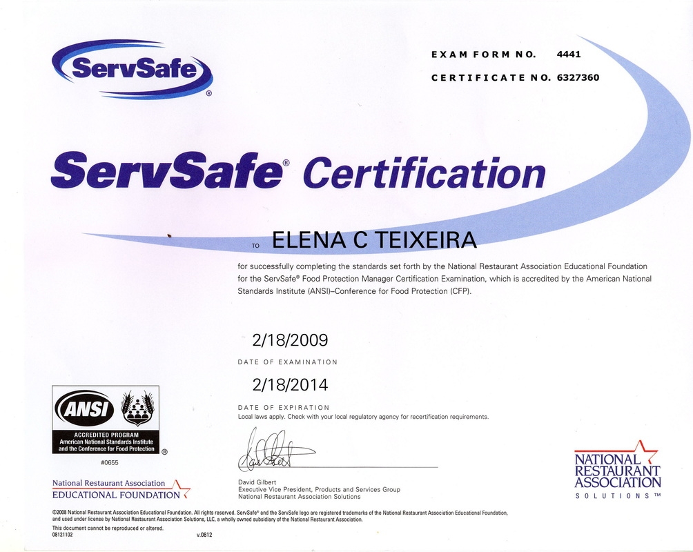 Servsafe Com Download My Certificate
