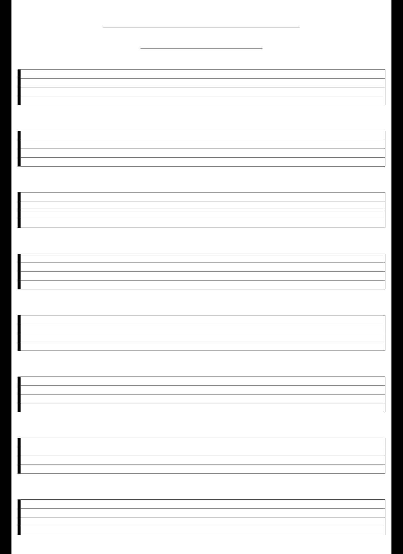 Free Printable Sheet Music Blank