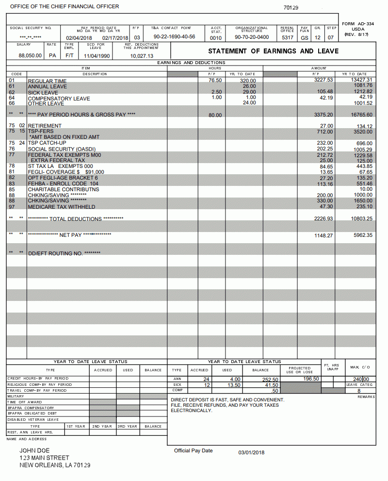 Blank Printable Tsp Form 70