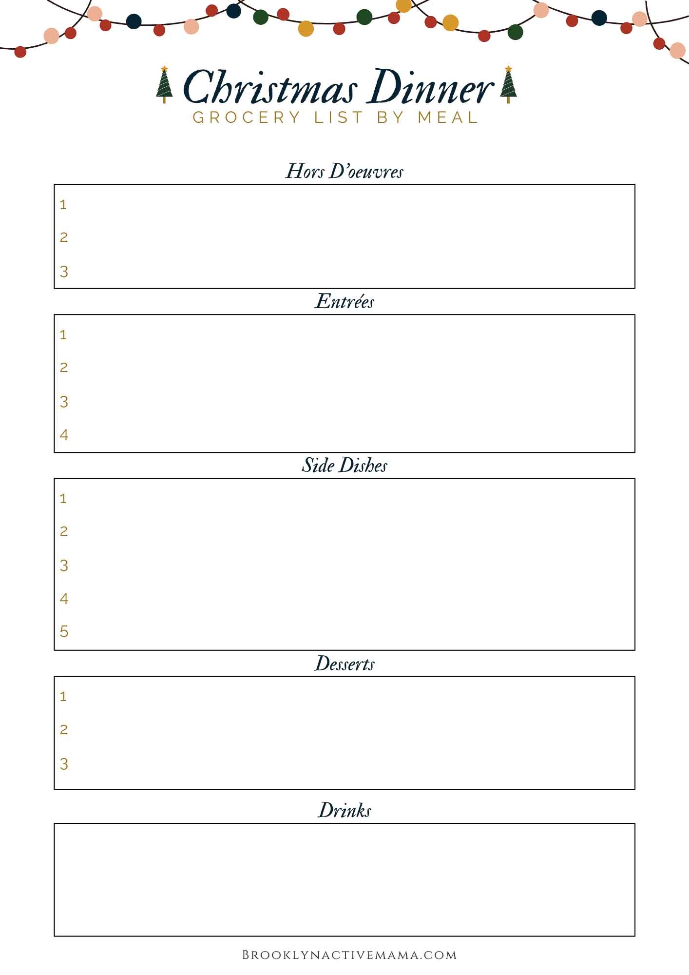 The Ultimate Christmas Planner 34 Pages Free Printable