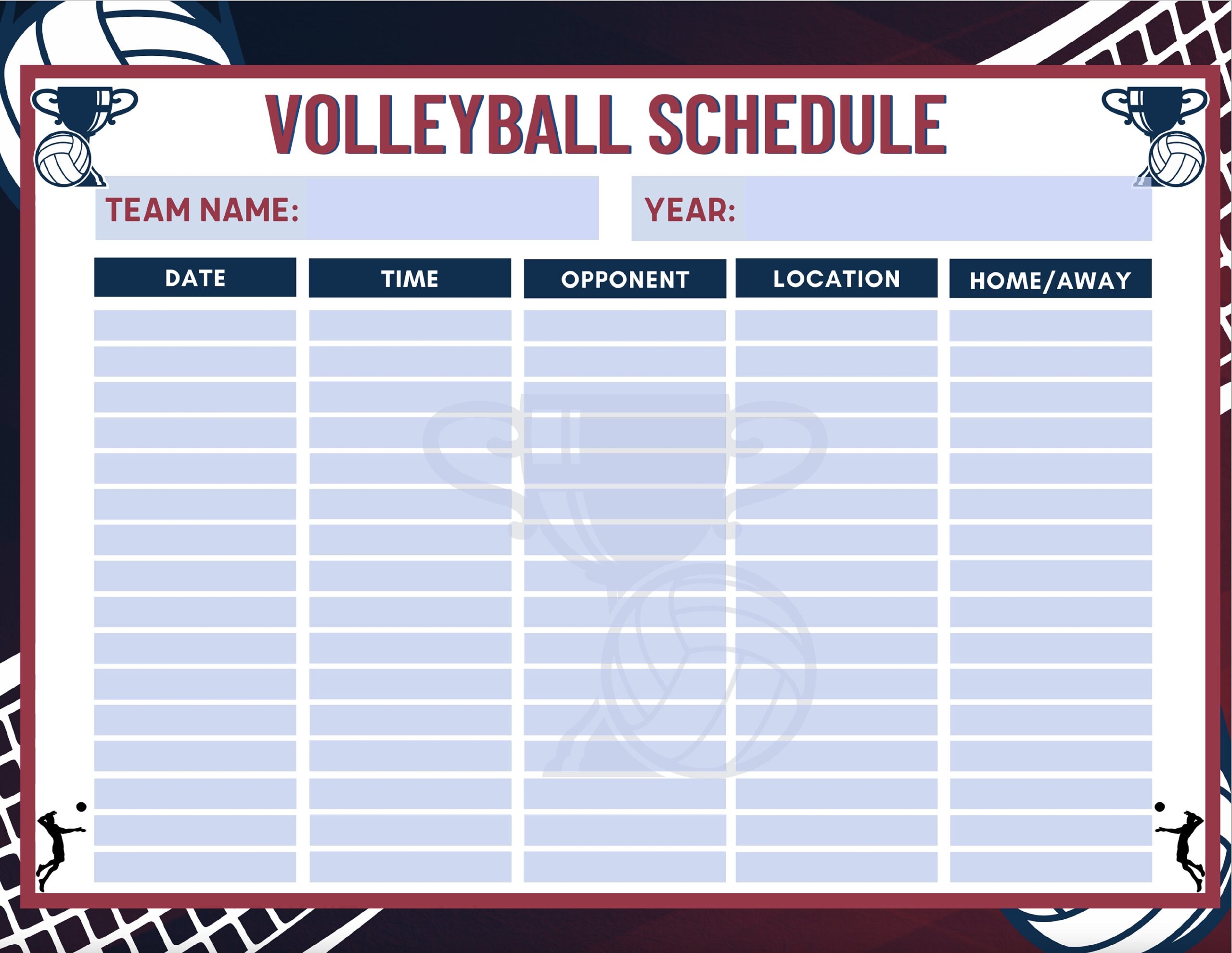 Volleyball Schedule Template Printable Practice Schedule Editable Schedule Digital Template Pick A Date Calendar Sports Schedule Vball Etsy Volleyball Schedule Template Printable Practice Schedule Editable Schedule Digital Template Pick A Date Calendar Sports Schedule Vball Etsy
