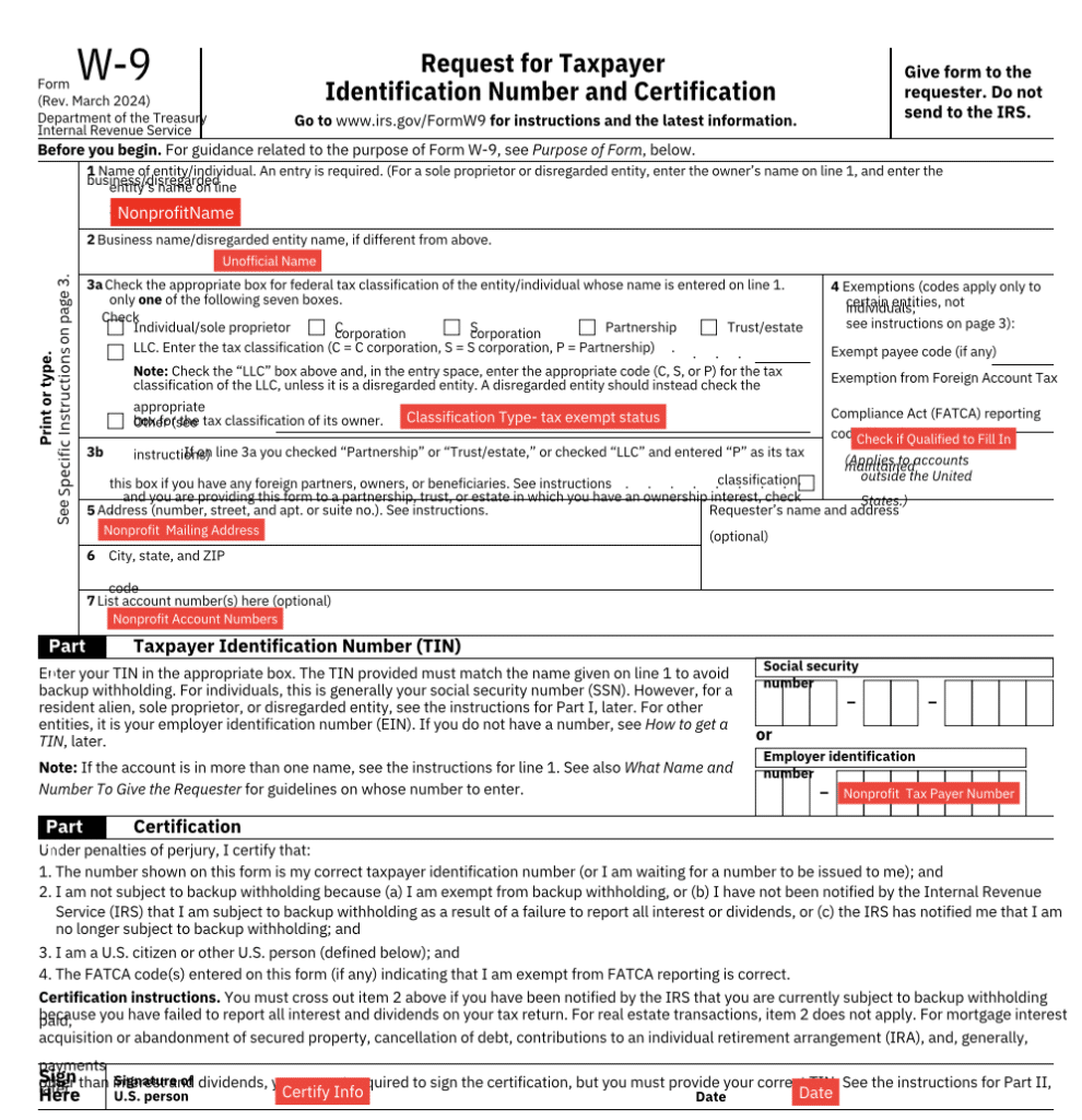 W 9 Form For Nonprofits Expert Guide To Assure Compliance